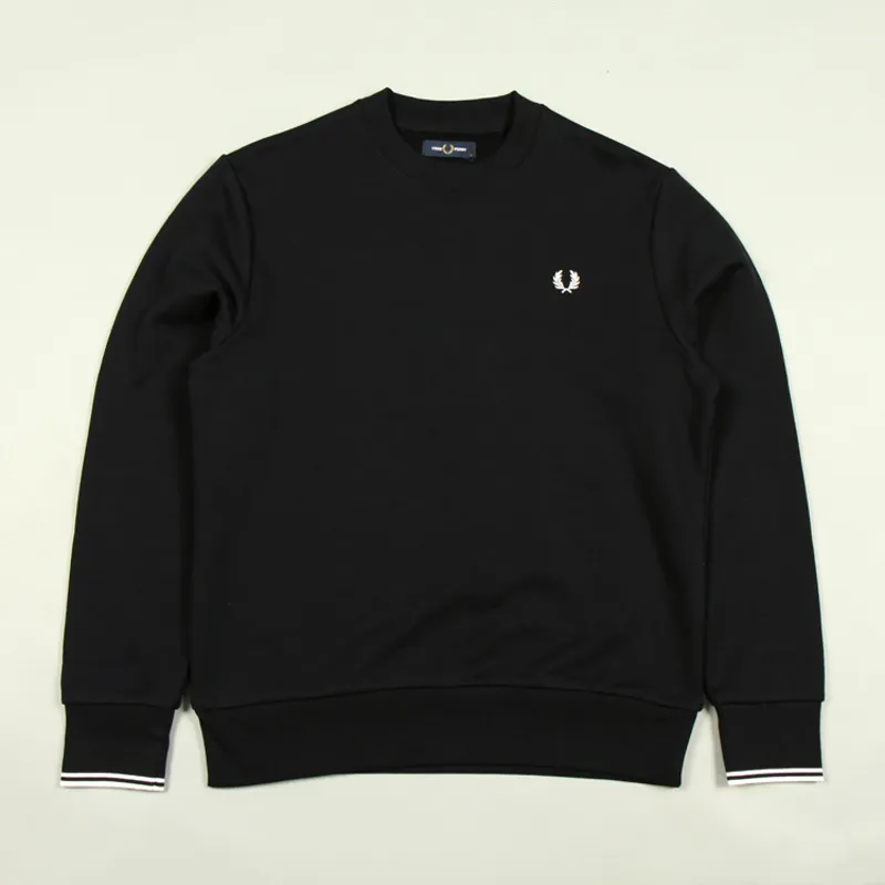 Fred Perry Sweatshirt  - Black